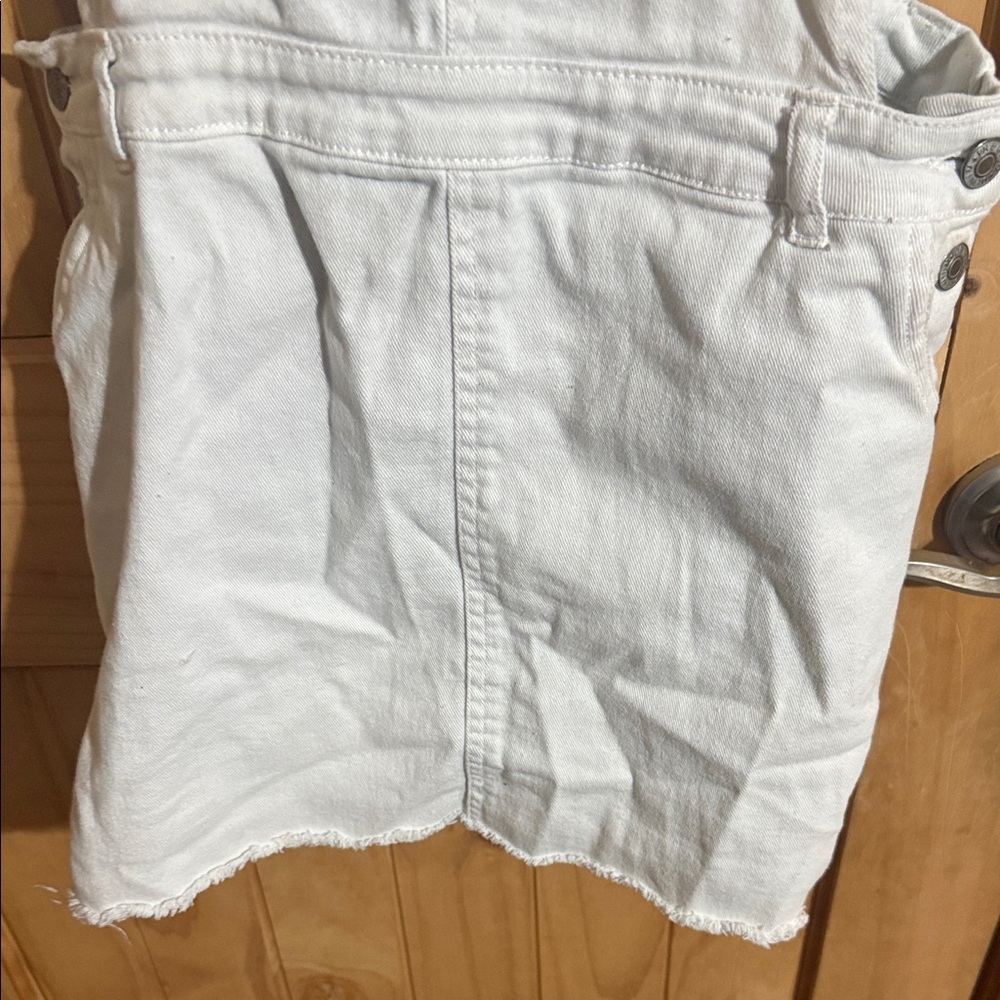 Love Tree White Midi Skirt with Straps - Picture 3 of 5